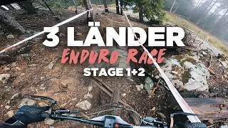 Das überholen beginnt ! | 3 Länder Enduro Race 2022 | Stage 1+2 Green- & Bunkertrail | Jonas Heidl