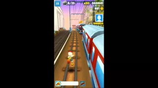 Subway Surfers: World Tour to Los Angeles, Hollywood Game Play #2 On IOS