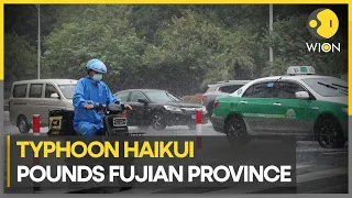 Typhoon Haikui: Weather office issues red alert for Fujian province in China | Latest News | WION