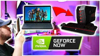 Turn Your Chromebook Into A High Powered Gaming PC With GeForce Now! | Fortnite, Rocket League