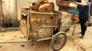 Restoration Rusty Old Peeler Machine // Bringing Life To The Farmer's Abandoned Things