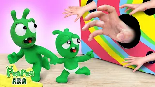 البازلاء ورحلة إنقاذ الطفل | Pea Pea Ara | Cartoon for kids