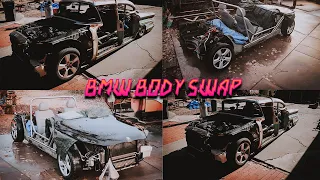 Tube work & Cutting off the rear end on my BMW - BMW Body Swap