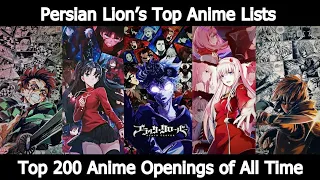 Top 200 Anime Openings of All Time