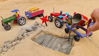 Top diy tractor the most creatives | mini rustic! making miniature | water pump| part | Fruit lathe