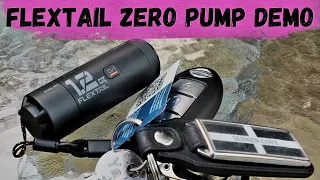 Flextail Zero Pump Demo | The Smallest Air Pump in the World