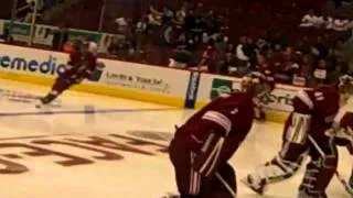 Phoenix Coyotes Warmup