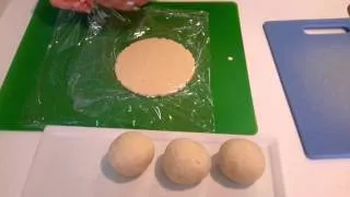 Pressing tortillas without a press