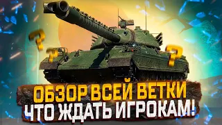 ОБЗОР ВСЕЙ ВЕТКИ ЯПОНСКИХ ТТ ОТ 5 УРОВНЯ!  ЧТО СТОИТ ЖДАТЬ ИГРОКАМ! МИР ТАНКОВ