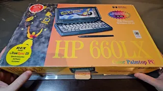 HP 660LX Palmtop PC Unboxing and Review