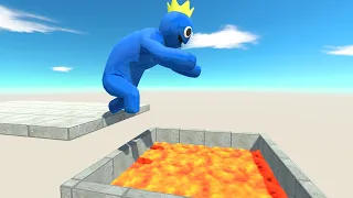 Lava Pit Jumping Challenge