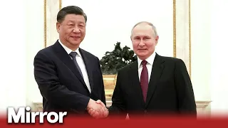 Putin welcomes Chinese president on three-day visit to Russia