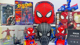Marvel Toys unboxing review, Spider Man and his magical friends, Iron Man, ASMR Toys