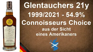 Glentauchers 21 Jahre 1999/2021 Gordon & MacPhail Connoisseurs Choice Single Malt - WhiskyJason