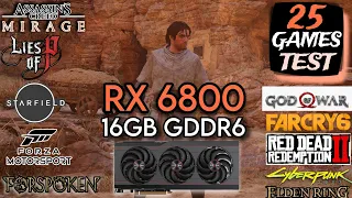 RX 6800 In Late 2023 | Test In 25 Games | Perfect For Gaming