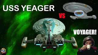 Viewer Request - USS Yeager VS USS Voyager  - Star Trek Starship Battles