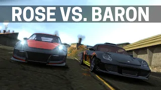 NFS Most Wanted - ROSE vs. BARON Full Race