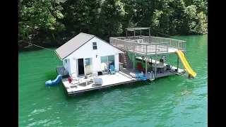 480sqft Floating Cottage For Sale on Norris Lake TN - SOLD!