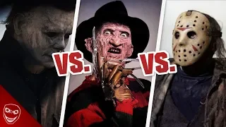 Welches Horrorfilm Monster ist das stärkste? Michael Myers vs Freddy vs Jason!