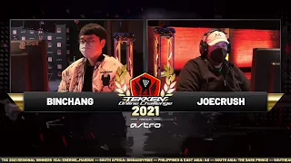 Binchang (Bryan) vs. JoeCrush (Jack-7/Geese) - TOC 2021 North America Masters: Losers Finals