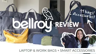 BELLROY REVIEW | 10+ Laptop & Work Bags + Backpacks, 6+ Smart Tech & Travel Accessories [AD]