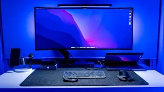 My 2022 MacBook Pro Desk Setup Tour!