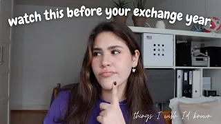 watch this video before your EXCHANGE YEAR.