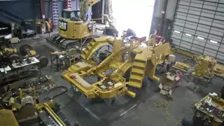 Cat® 826H Compactor Rebuild - Time-lapse Video (Carter Machinery)