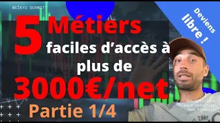 Top 5 métiers les mieux payés et accessibles rapidement (jusqu’à 12 000€/mois) Partie 1 sur 4