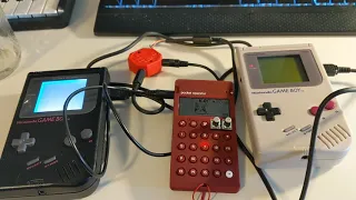 Pocket Operator + 2 LSDJ Gameboys (sync test)