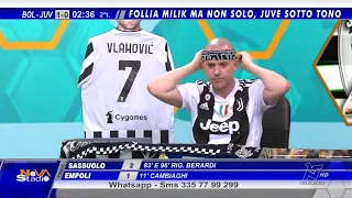 Bologna-Juventus 1-1 con Valerio Pavesi Reaction Live @TelenovaMSP Canale 18