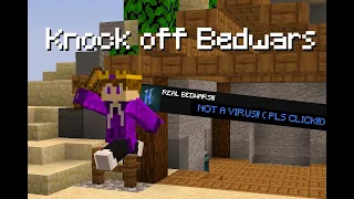 Playing Knock-off Bedwars