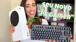 Xbox Series S - O Novo “PC Gamer” - com Teclado e Mouse