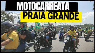 PRAIA GRANDE AO VIVO CARREATA E MOTOCIATA NA PRAIA GRANDE, SANTOS E SÃO VICENTE.