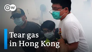 Hong Kong protesters rally against China's planned security law | DW News