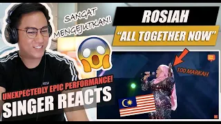 All Together Now Malaysia | Rosiah 100 Markah | Minggu 5 | SINGER REACTION