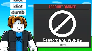 I Tried To Get BANNED On Roblox And It WORKED!!