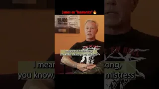 Metallica JAMES HETFIELD talks about "Inamorata" 🔥🤘🔥#metallica #jameshetfield #fyp #shorts #viral