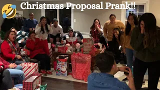 EPIC CHRISTMAS PROPOSAL PRANK!! 2019