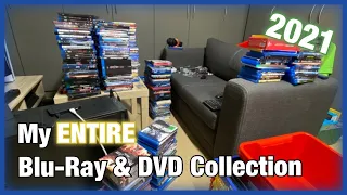 My ENTIRE Blu-Ray & DVD Collection 2021