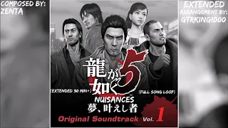 Ryu Ga Gotoku 5/Yakuza 5: Nuisances (Full Song Loop Extended 30 min+)