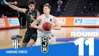 Joventut comes from behind to defeat Hamburg! | Round 11, Highlights | 7DAYS EuroCup