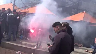 FC Emmen vs Ajax 0-4 Supporters vieren landskampioen bij de Arena Amsterdam