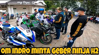 MOGE R6 GEBER GEBER DIKALANGAN RATUSAN NINJA 250