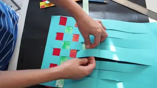 Fish Paper Weaving by Lorri