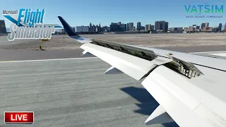 Flight Simulator 2020 LIVE! | Blow your Tax Refund in Vegas | FBW Airbus A320neo | IFR | VATSIM