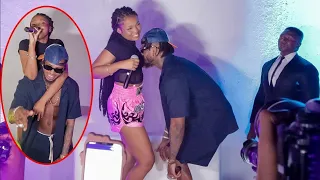 Zuchu na Diamond Platnumz Washindwa Kujizuia Hisia Zao. Ona Walichokifanya hapa