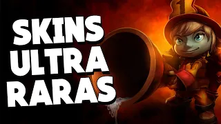 SKINS ULTRA RARAS QUE SE VOCÊ TIVER, SUA CONTA VALE OURO! VOCÊ É MUITO SORTUDO POR TER GANHO ELAS!!!