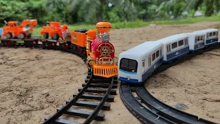 Unboxing dan Merakit Mainan Kereta Api Engineering Series Train Play Set, Kereta Api MRT Indonesia