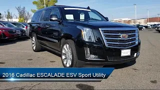 2016 Cadillac ESCALADE ESV Sport Utility Platinum Edition Roseville  Sacramento  Folsom  Auburn  Yub